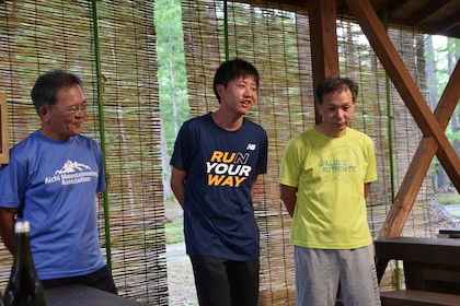 岳沢・重太郎新道から前穂高岳隊報告(1)